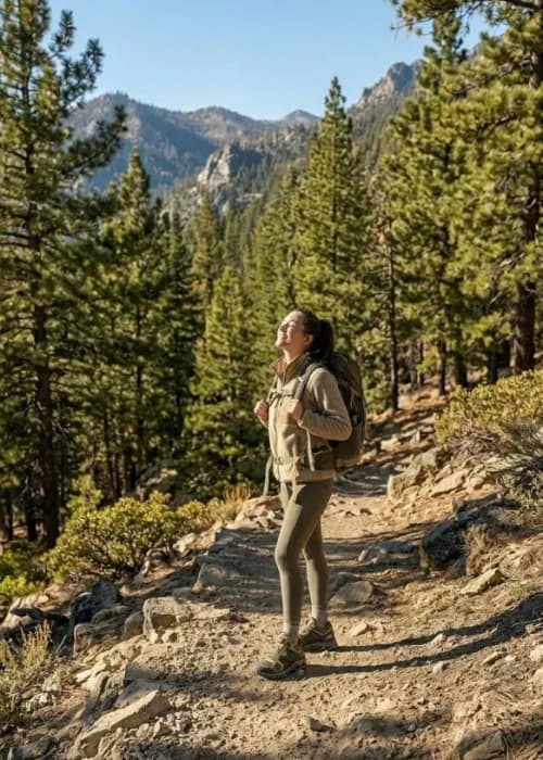 Dopo: camminata leggera, zero affaticamento